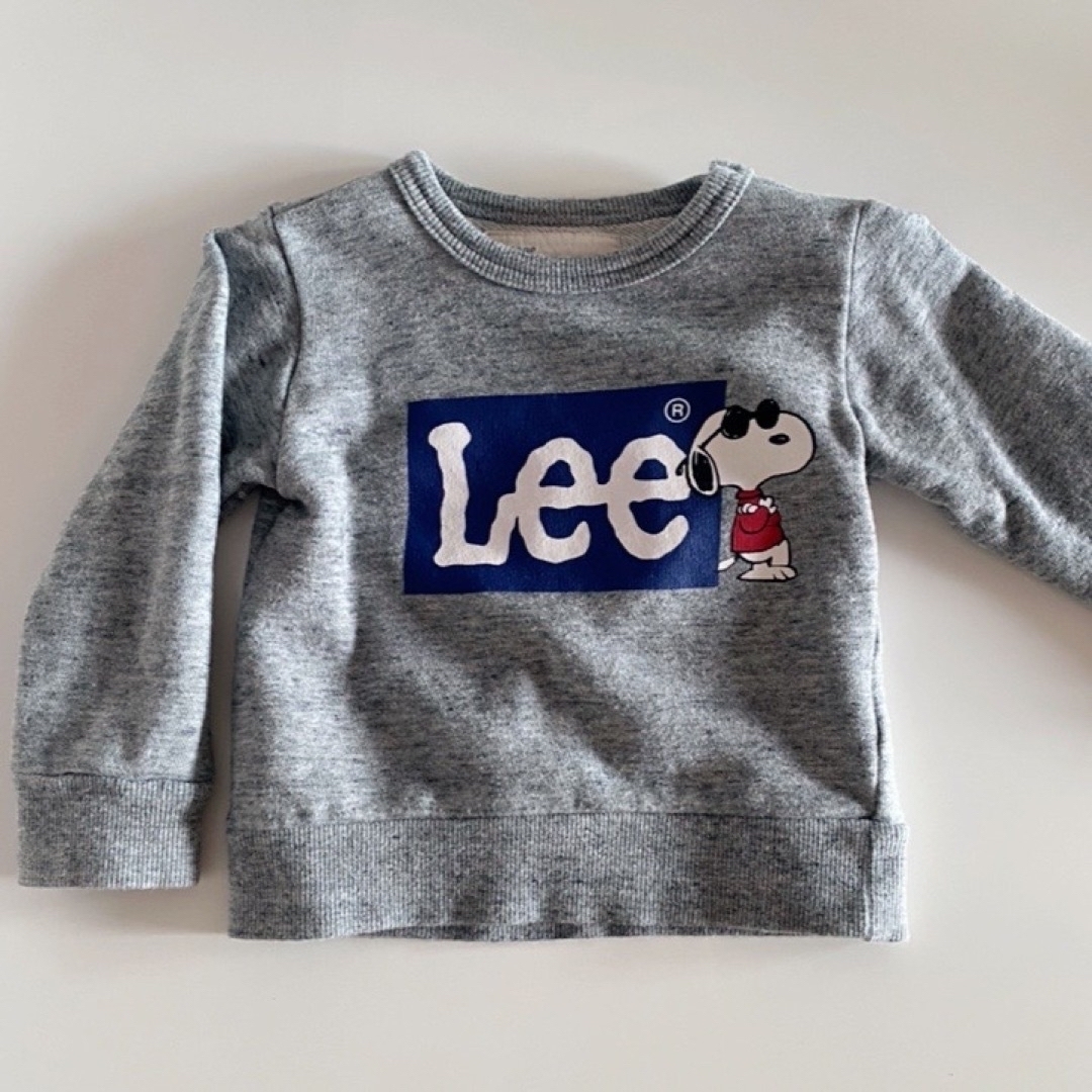 Lee(リー)の専用　Lee × PEANUTS  スヌーピー  トレーナー　90 他セット売り キッズ/ベビー/マタニティのキッズ服男の子用(90cm~)(Tシャツ/カットソー)の商品写真