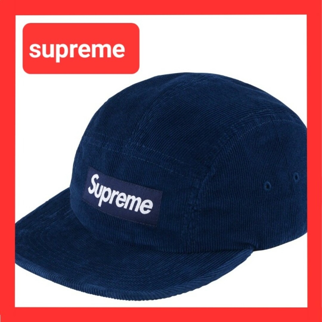 キャップ supreme メンズ 帽子 CAP コーデュロイ