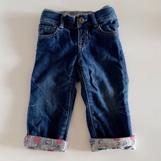 ベビーギャップ(babyGAP)のbaby GAP × PEANUTS  スヌーピー  デニムパンツ　２Ｔ　95㎝(パンツ/スパッツ)