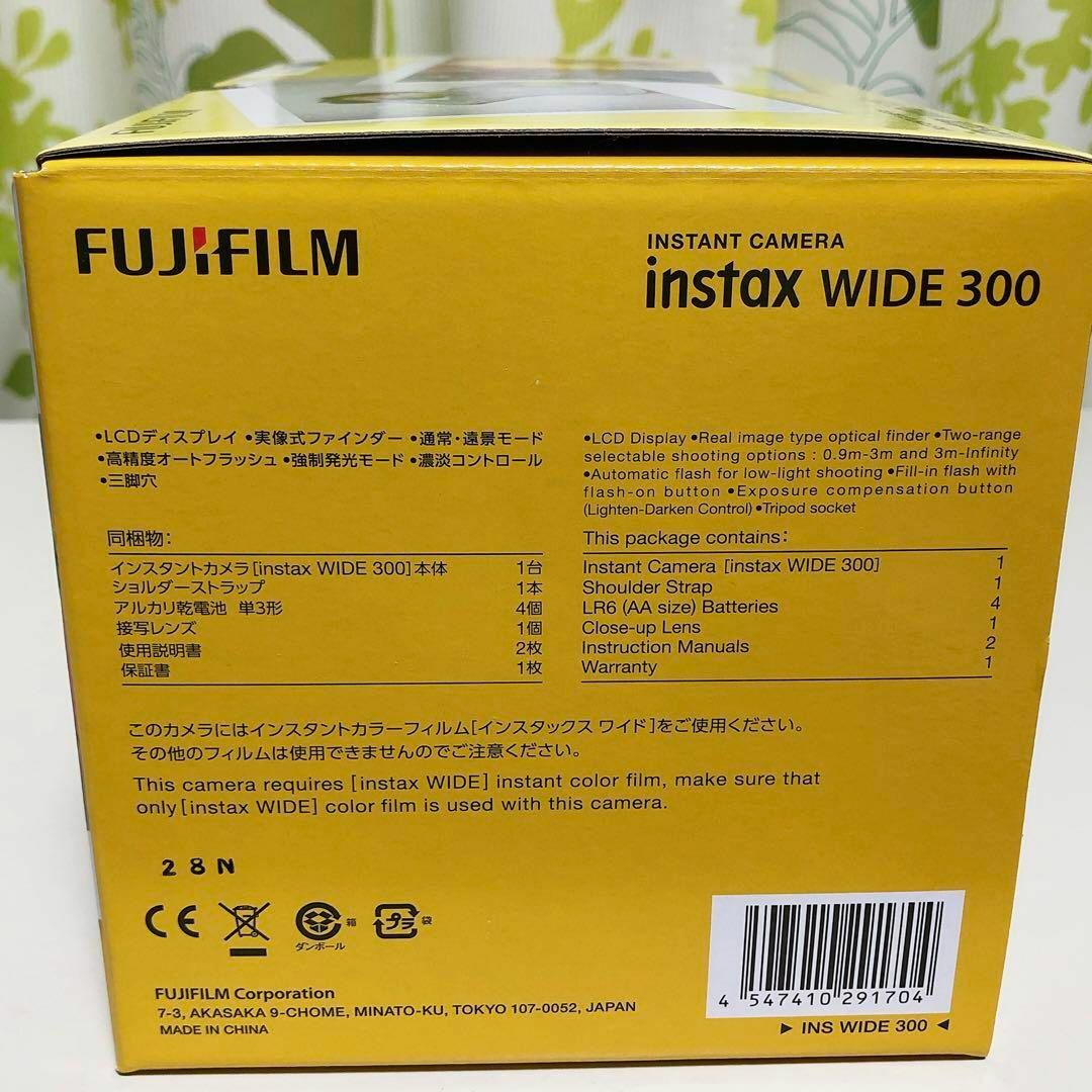 FUJIFILM カメラ チェキ ワイド instax WIDE 300