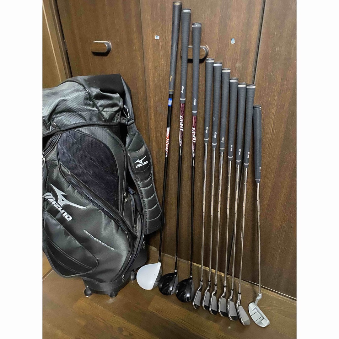 美品 フィットウェイ ゴルフクラブ ゴルフバッグ 10本セット 初心者