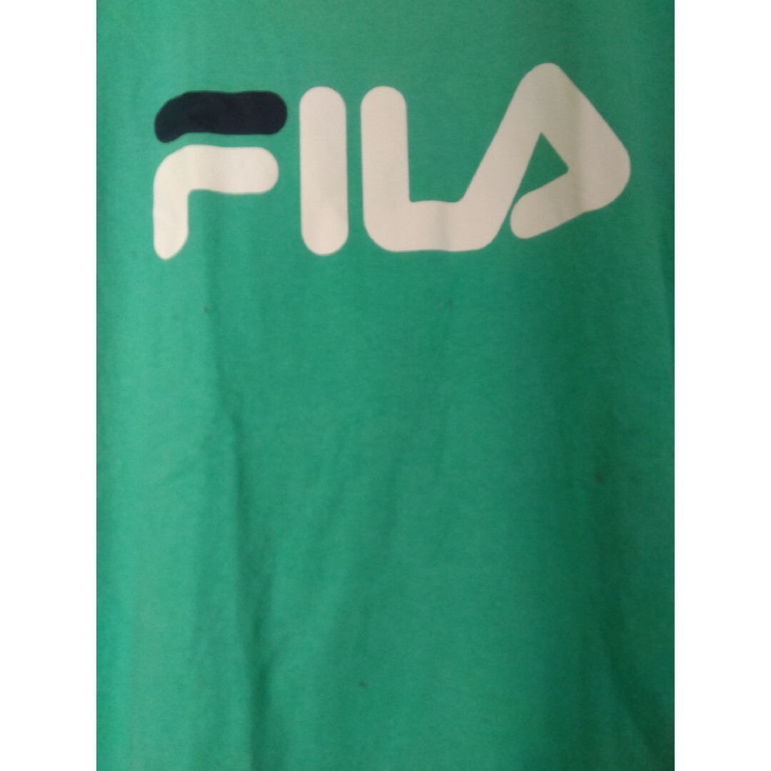 FILA(フィラ)の汚れ有り　FILA LLサイズ　訳あり メンズのトップス(Tシャツ/カットソー(半袖/袖なし))の商品写真