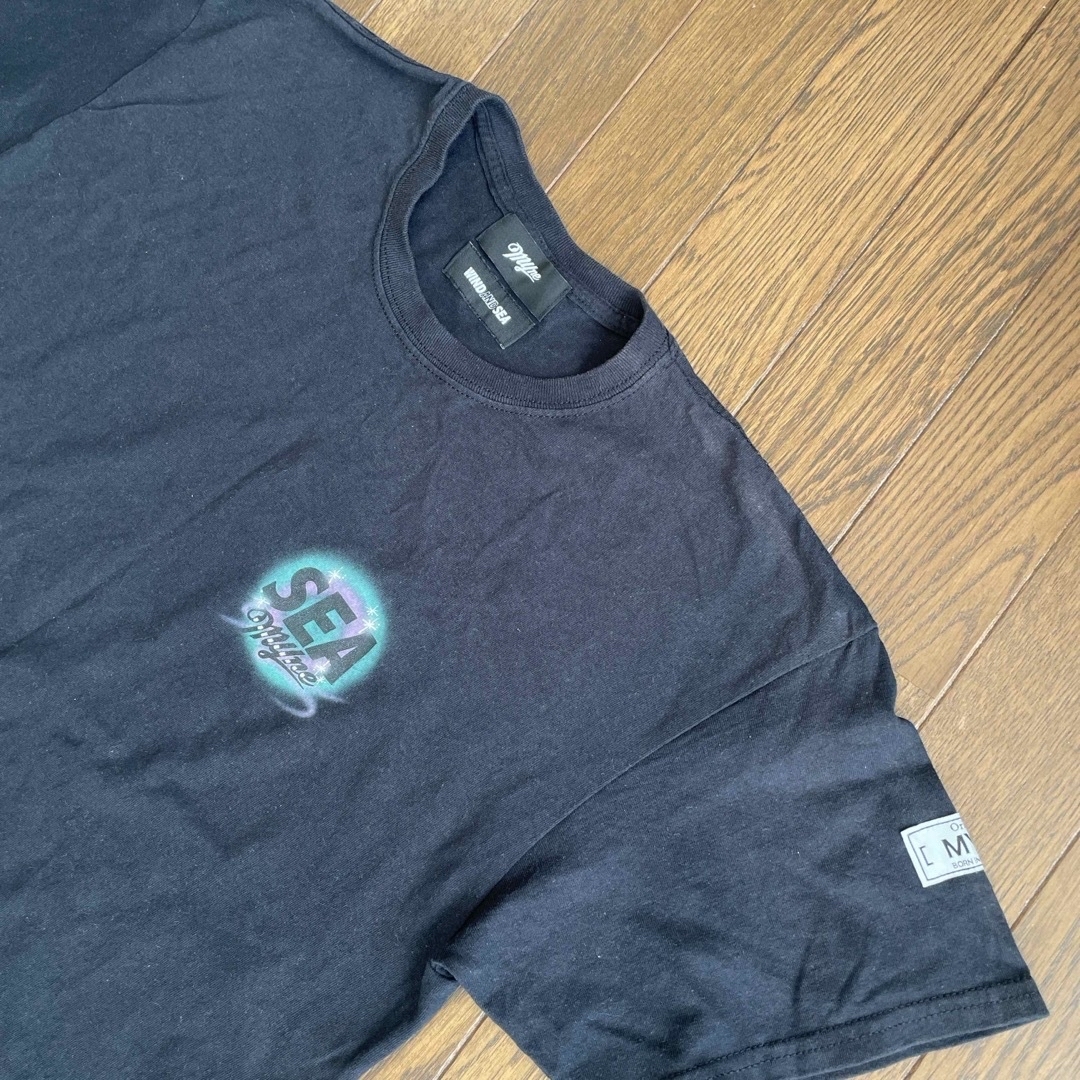 WIND AND SEA(ウィンダンシー)のマイン×ウィンダンシー　WIND AND SEA メンズTシャツ　半袖　匿名配送 メンズのトップス(Tシャツ/カットソー(半袖/袖なし))の商品写真