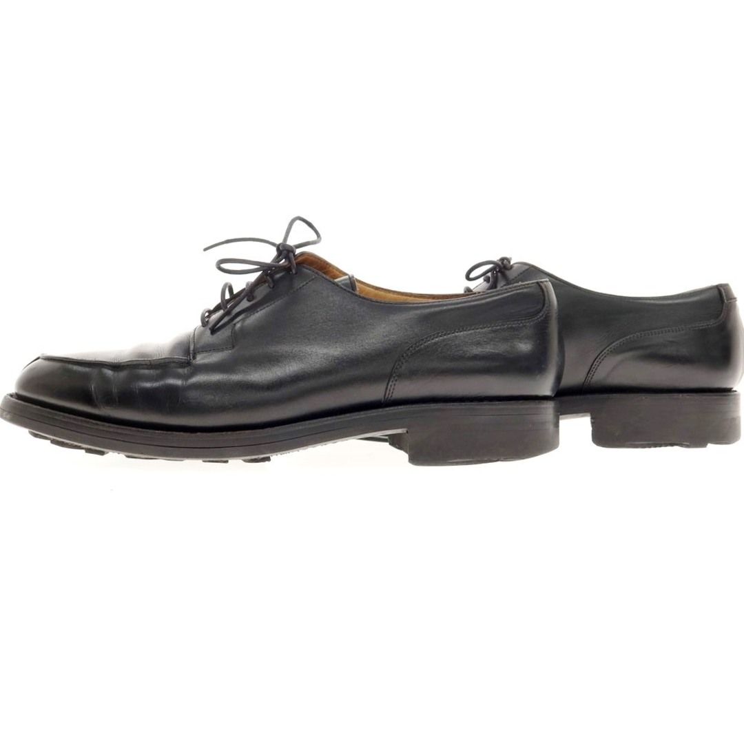 クロケットアンドジョーンズ CROCKETT&JONES MORETON Uチップ ドレスシューズ ブラック【サイズ8E】【メンズ】 5