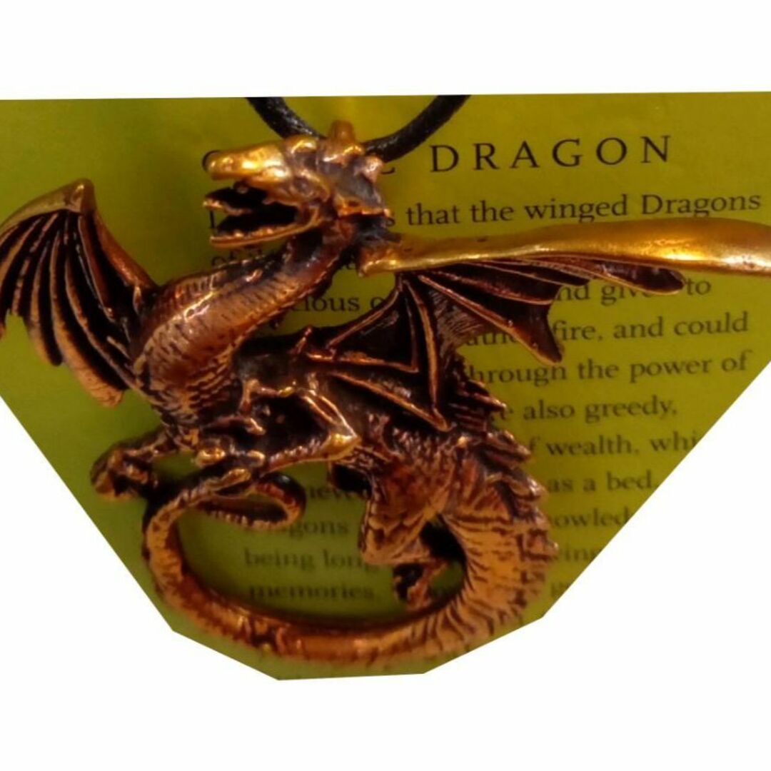 AzureGreen: CELTIC DRAGON pendant 【辰年】 レディースのアクセサリー(ネックレス)の商品写真