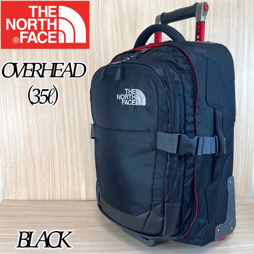 【廃盤 希少】THE NORTH FACE OVERHEAD キャリーバッグ 黒