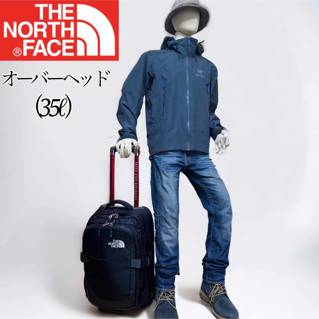 【廃盤 希少】THE NORTH FACE OVERHEAD キャリーバッグ 黒