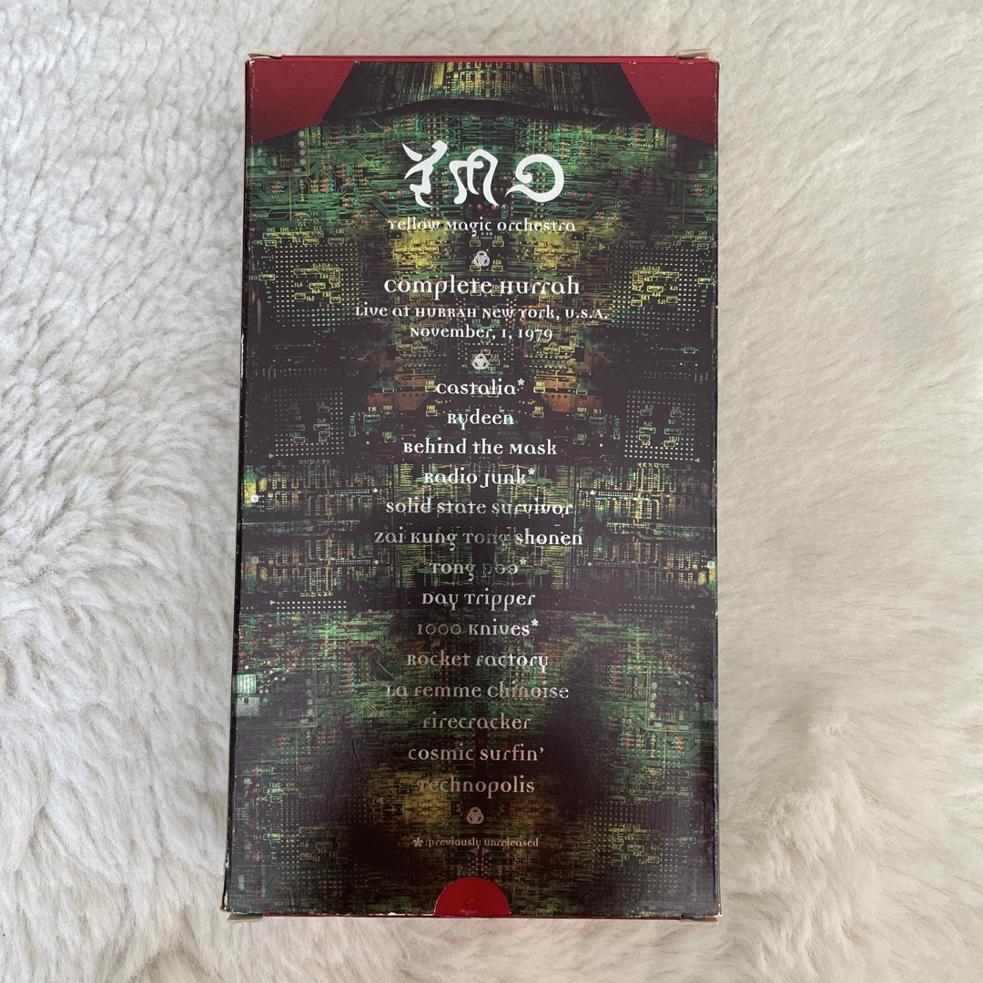 【VHS】YMO コンプリートhurrah エンタメ/ホビーのエンタメ その他(その他)の商品写真