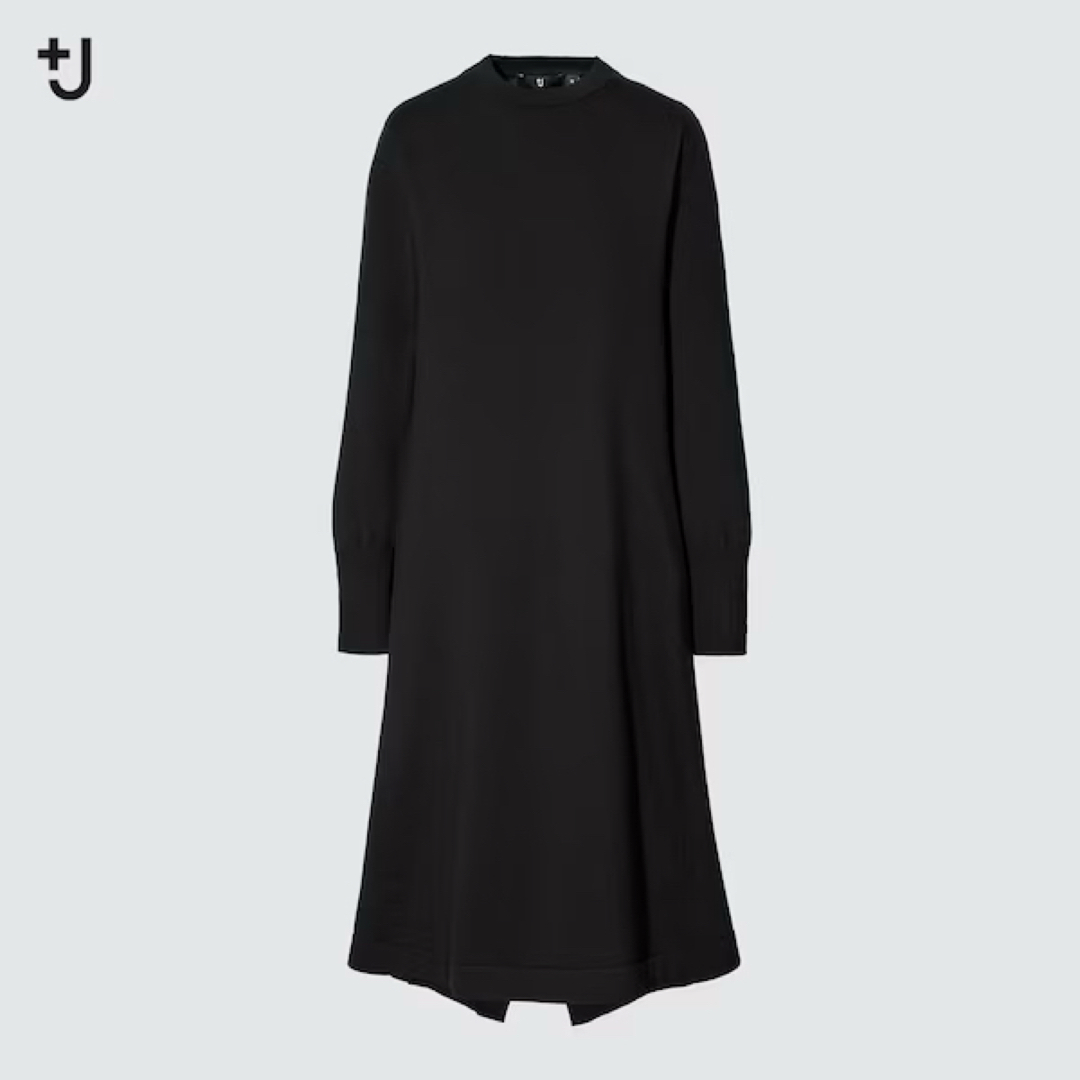 UNIQLO(ユニクロ)のUNIQLO＊エクストラファインメリノブレンドロングワンピース（長袖） レディースのワンピース(ひざ丈ワンピース)の商品写真