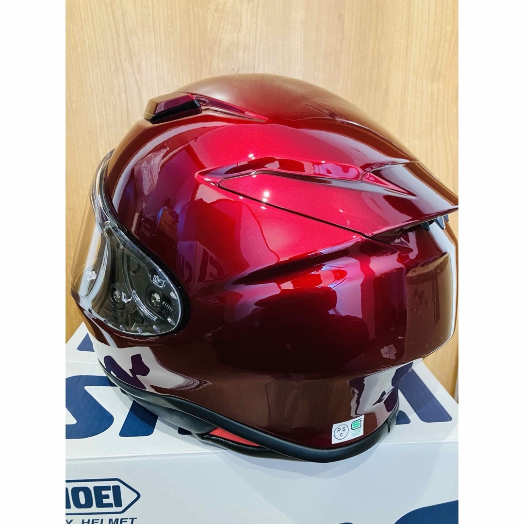 SHOEI - 新品同様 極美品 SHOEI Z-8 Mサイズ ワインレッド 外箱、付属