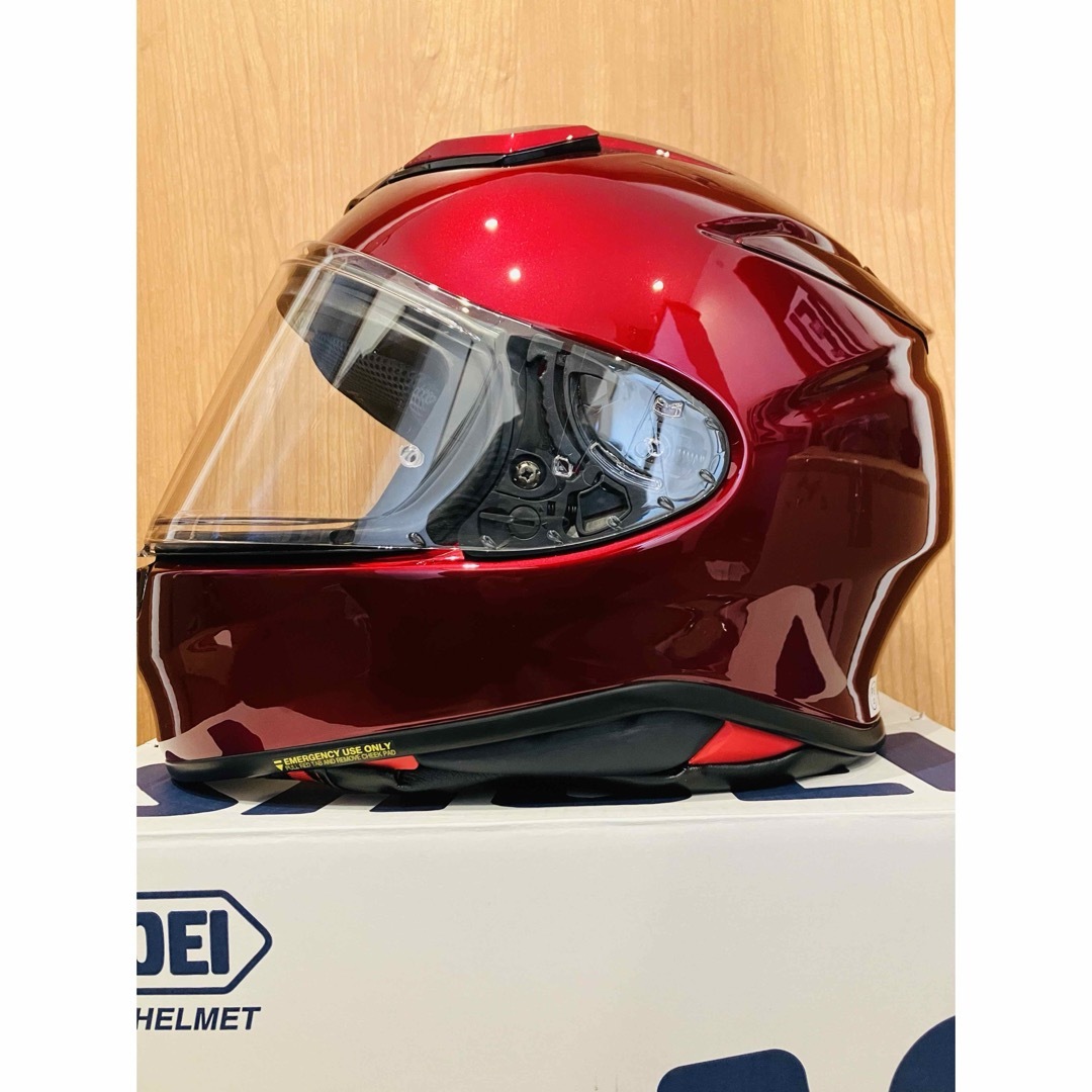 SHOEI - 新品同様 極美品 SHOEI Z-8 Mサイズ ワインレッド 外箱、付属