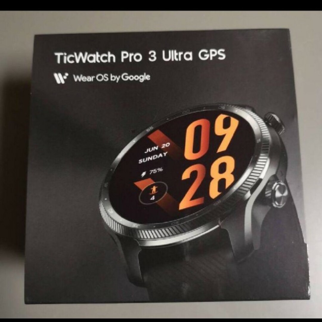 グーグルOS Googlewear TicWatch pro3ultra メンズの時計(腕時計(デジタル))の商品写真