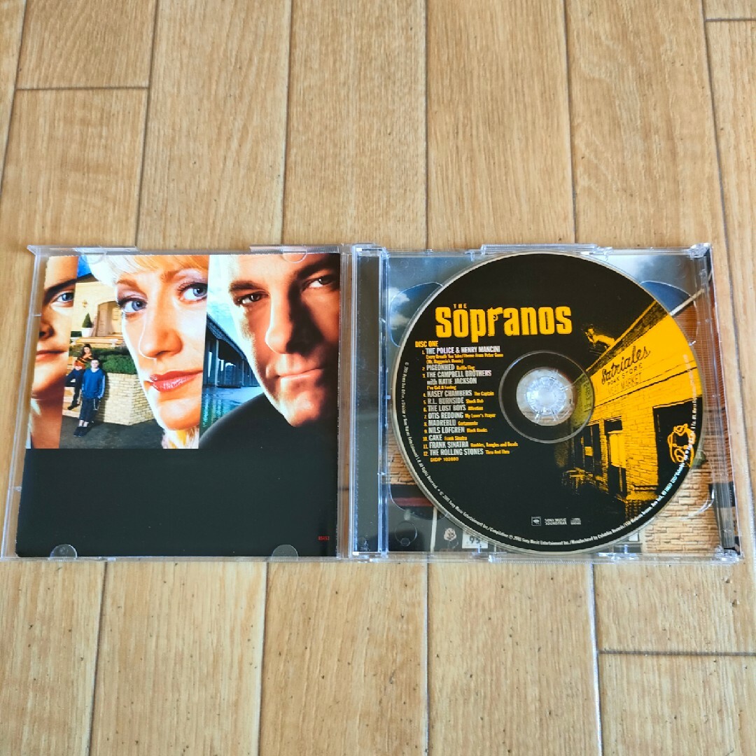 US盤 2枚盤 ザ・ソプラノズ 哀愁のマフィア サウンドトラック OST エンタメ/ホビーのCD(テレビドラマサントラ)の商品写真