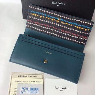 Paul Smith - ポールスミス 長財布 フローラルライン 小銭入れ カード ...