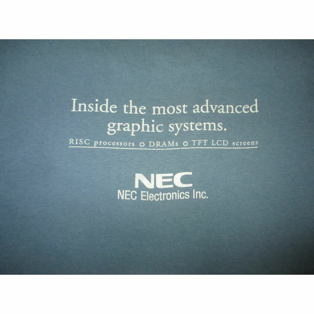 NEC　Tシャツ　ヴィンテージ　企業ロゴ　パソコン　非売品