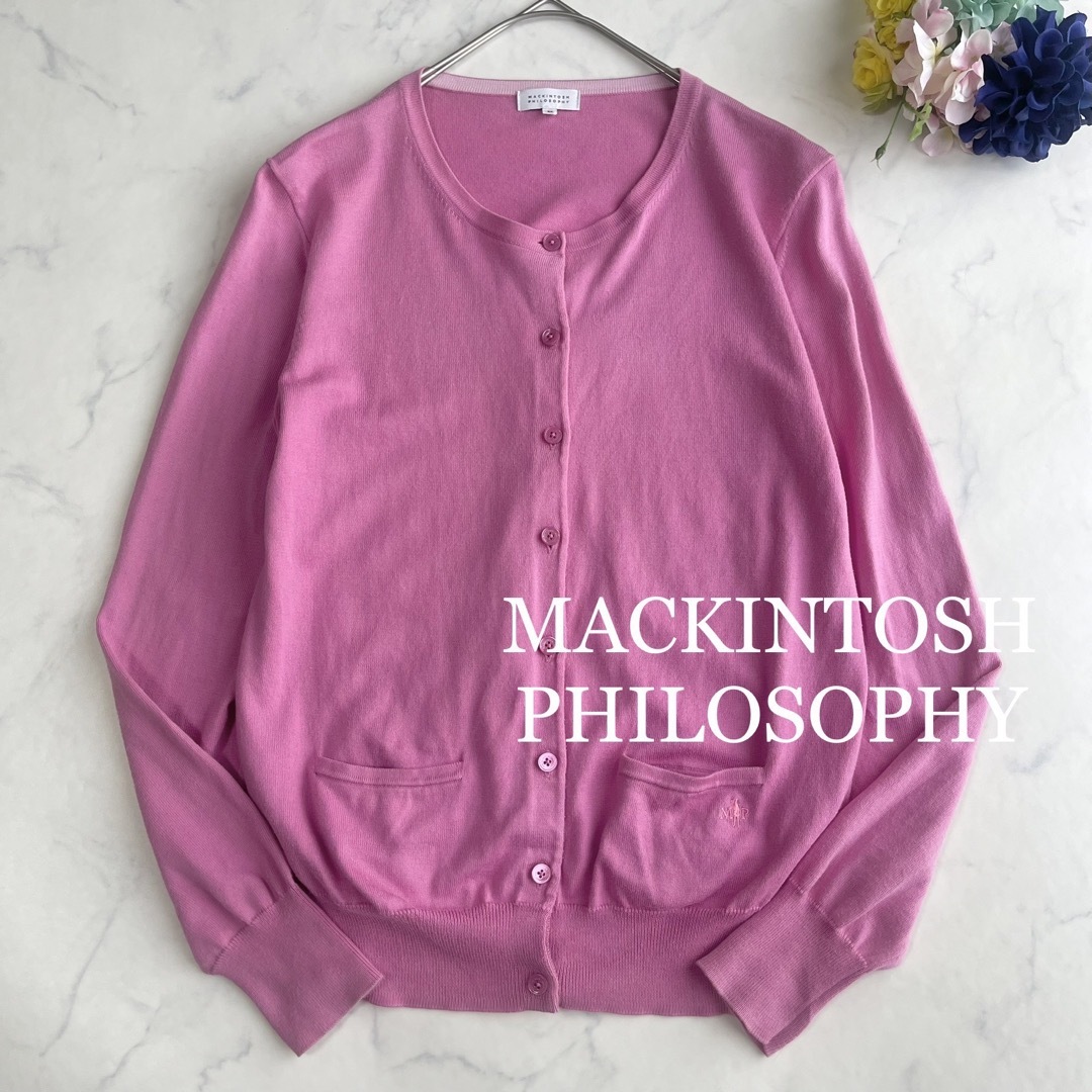 MACKINTOSH PHILOSOPHY クルーネック カーディガン M