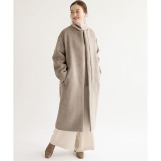 IENA - 美品 近年モデル 20AW イエナ MANTECO社別注 ノーカラーコート