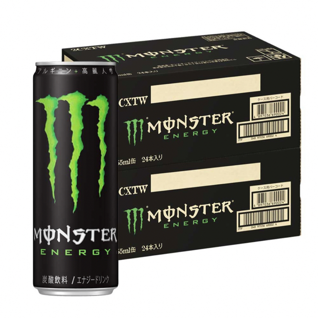 Monster Energy(モンスターエナジー)のモンスター エナジー 355mL×48本(2ケース) 食品/飲料/酒の飲料(ソフトドリンク)の商品写真
