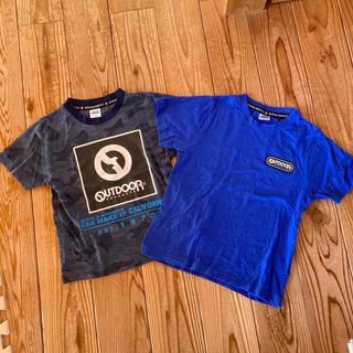 アウトドア(OUTDOOR)の140  outdoor  Tシャツ　2枚セット(Tシャツ/カットソー)