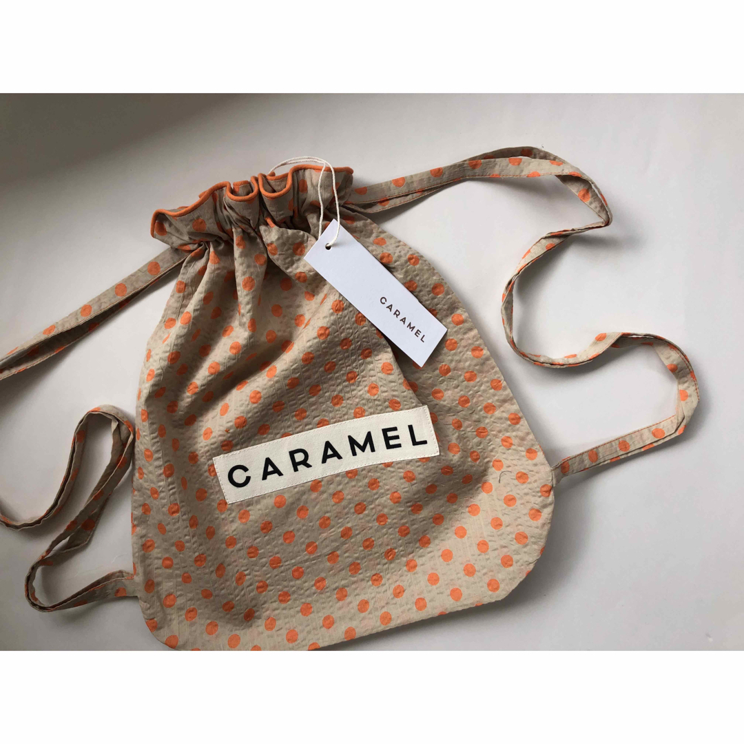 Caramel テキスタイルリュック