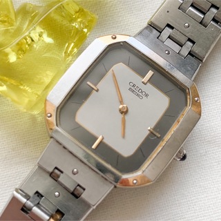 643【美品】セイコー　クレドール　リネアクレバ　レディース腕時計　ダイヤベゼル