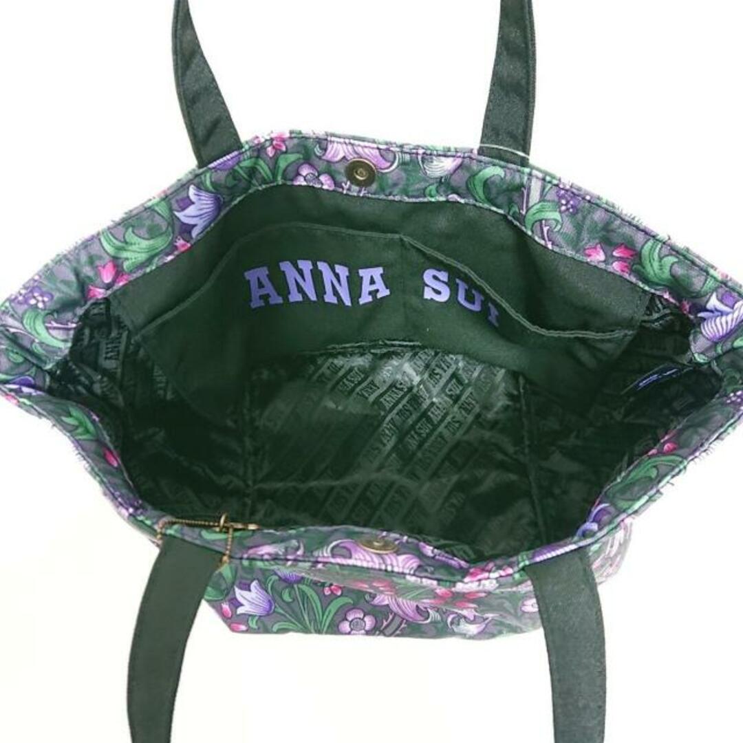 ANNA SUI - アナスイ トートバッグ - 花柄 ナイロンの通販 by ブラン