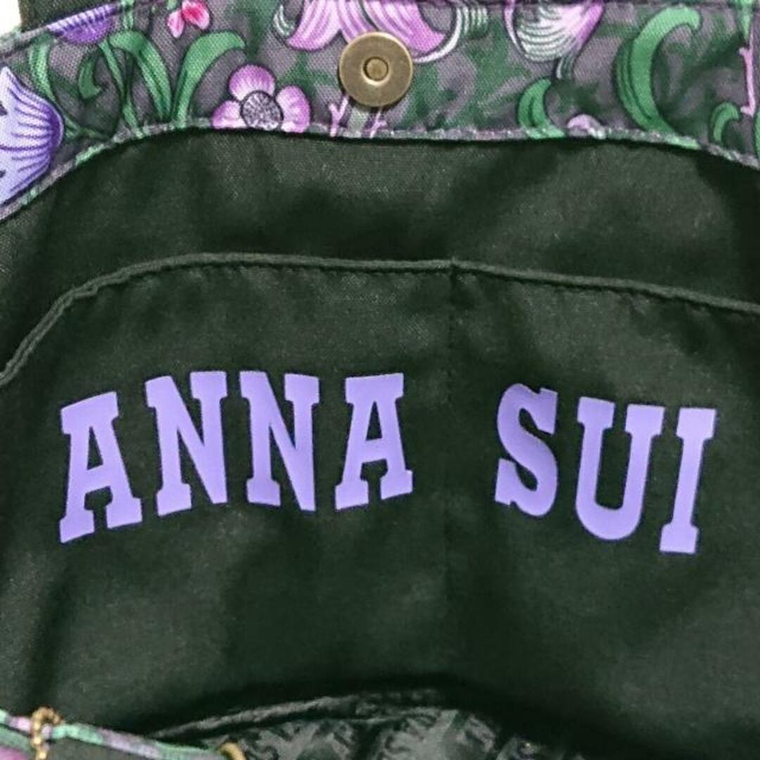 ANNA SUI - アナスイ トートバッグ - 花柄 ナイロンの通販 by ブラン