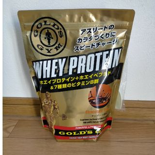 ゴールドジム(GOLD'S GYM)の【新品未開封】ホエイプロテイン ホエイペプチド チョコレート風味720g(プロテイン)