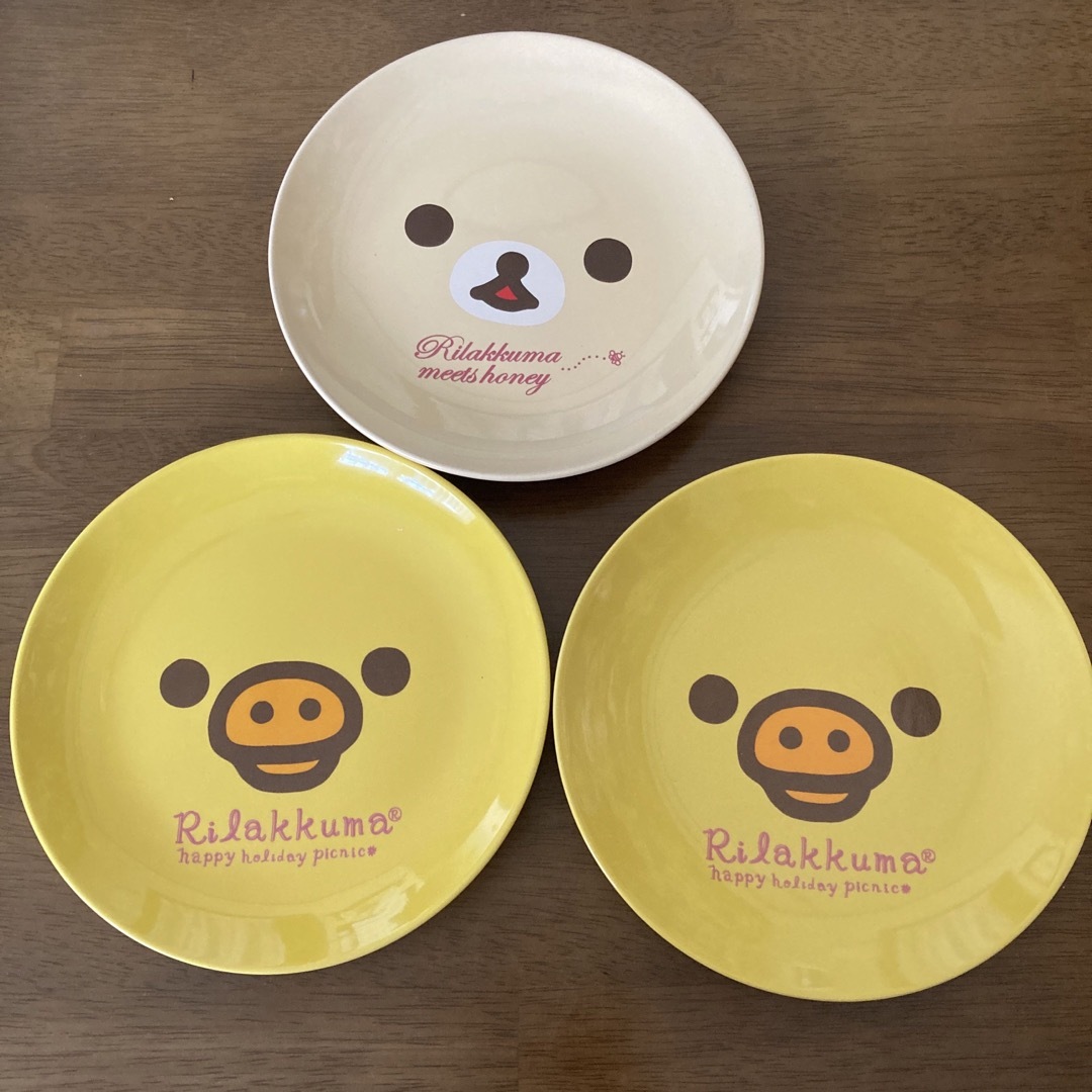 リラックマ 【新品・未使用】 キイロイトリ コリラックマ お皿 リラックマ ノベルティの通販 by ゆきうさぎさん。's shop|リラックマ ならラクマ