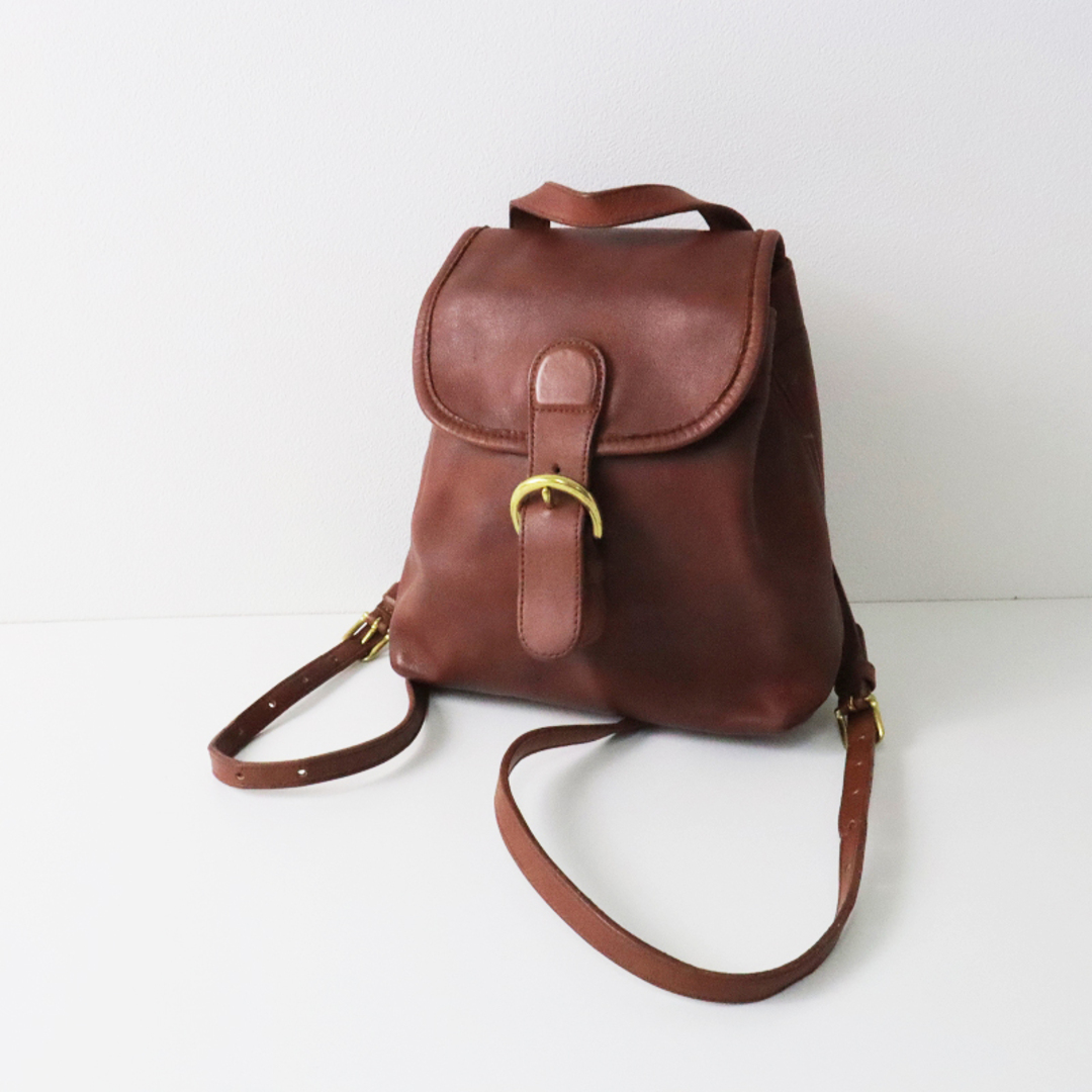 【極美品】OLD COACH コーチ　リュック　本革