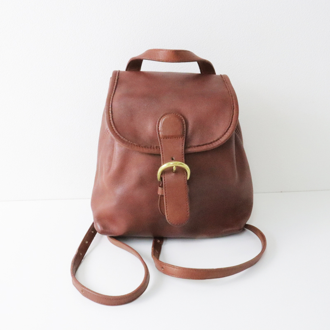 【極美品】OLD COACH コーチ　リュック　本革