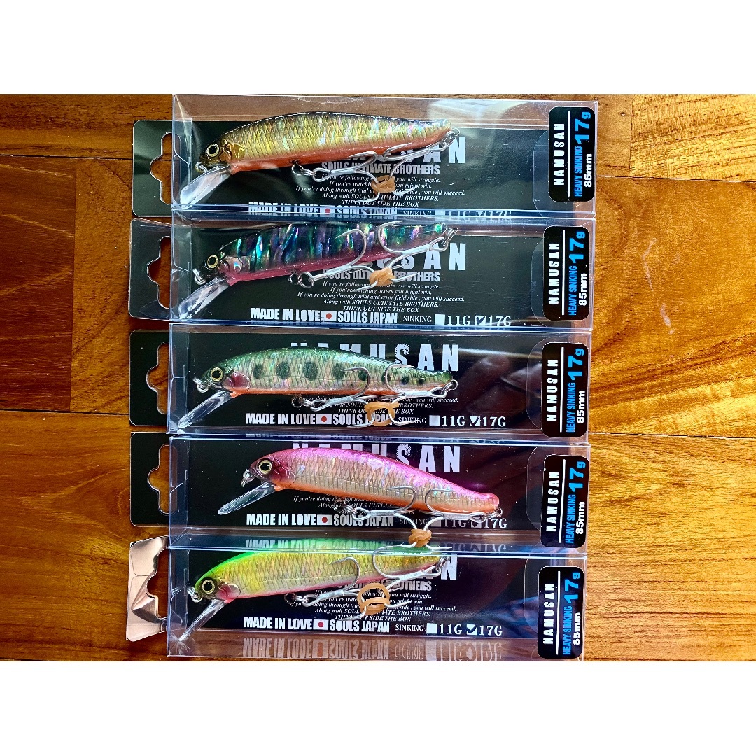 ソウルズ ナムサン アワビ 17g ヘビーシンキング 新品5個（９）