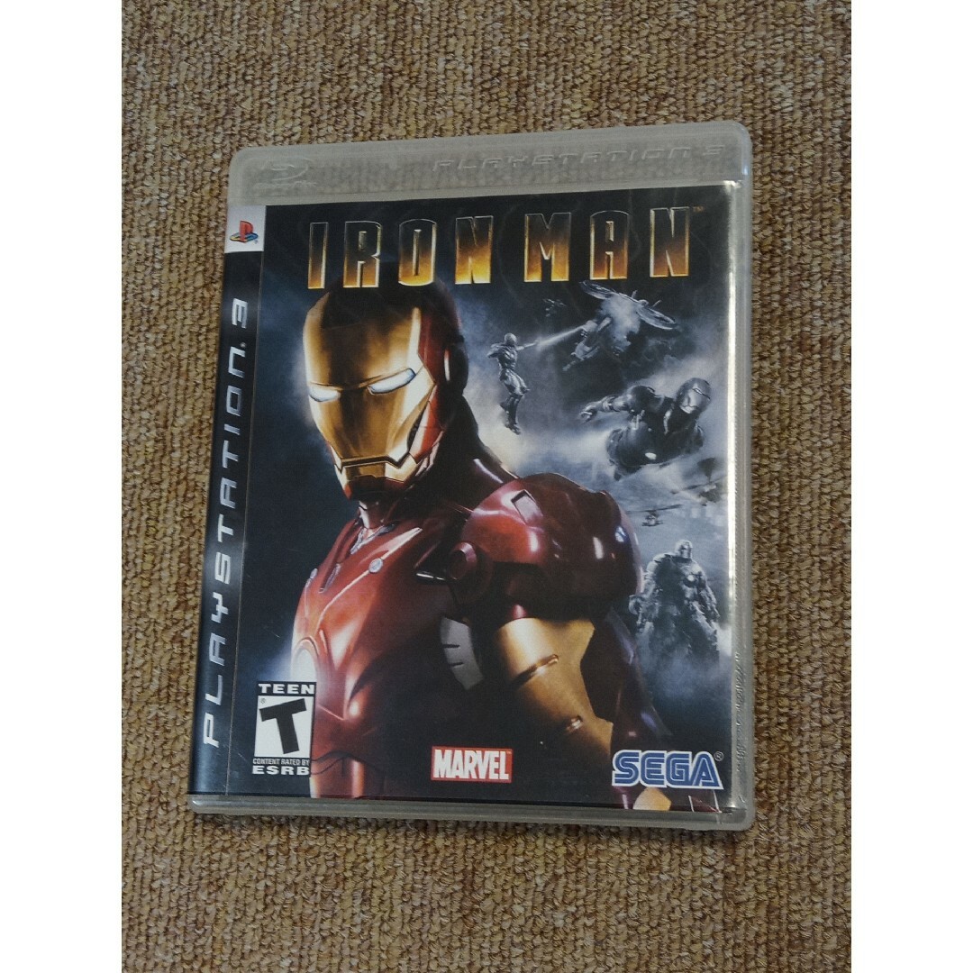 SEGA(セガ)のPS3 IRON MAN 北米版(日本国内版PS3プレイ対応) エンタメ/ホビーのゲームソフト/ゲーム機本体(家庭用ゲームソフト)の商品写真