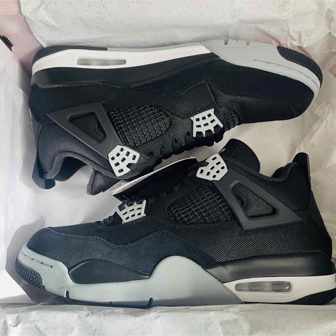 Air Jordan 4 SE Black and Light Steel