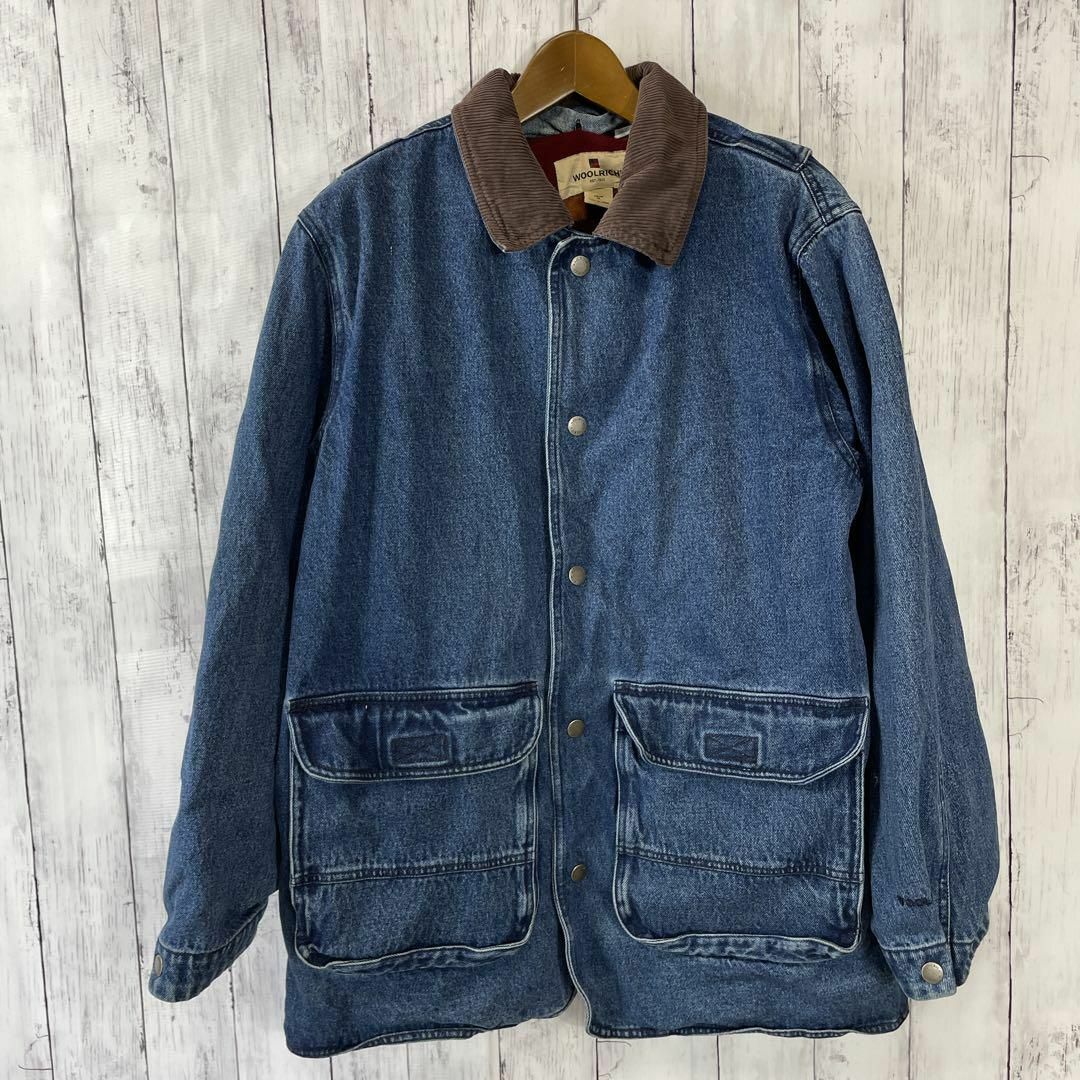 WOOLRICH - ウールリッチ 高級素材ライナー サイズＭ デニムジャケット ...