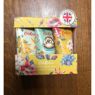 キャスキッドソン(Cath Kidston)のキャスキッドソン　ハンドクリームトリオ　カーデナーズクラブ　3×30ml(ハンドクリーム)