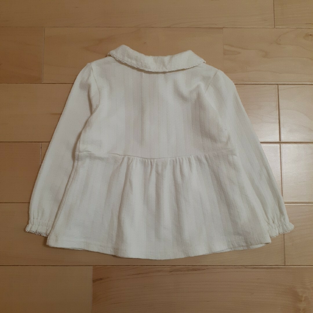 coeur a coeur(クーラクール)のキムラタン coeur a coeur クーラクール ブラウス トップス 80 キッズ/ベビー/マタニティのベビー服(~85cm)(シャツ/カットソー)の商品写真