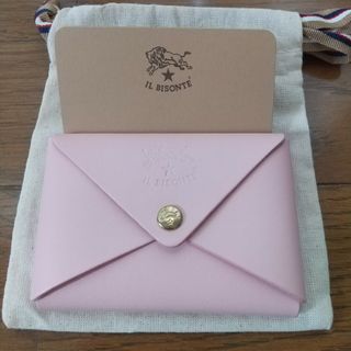イルビゾンテ(IL BISONTE) カードケース(ピンク/桃色系)の通販 100点