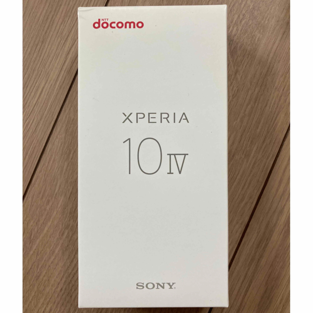 新品未使用品　SONY Xperia 10 IV  ホワイト