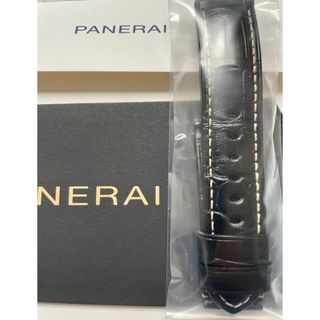 激安 パネライ純正 クロコダイル ベルト 24 未使用 保管品 尾錠用