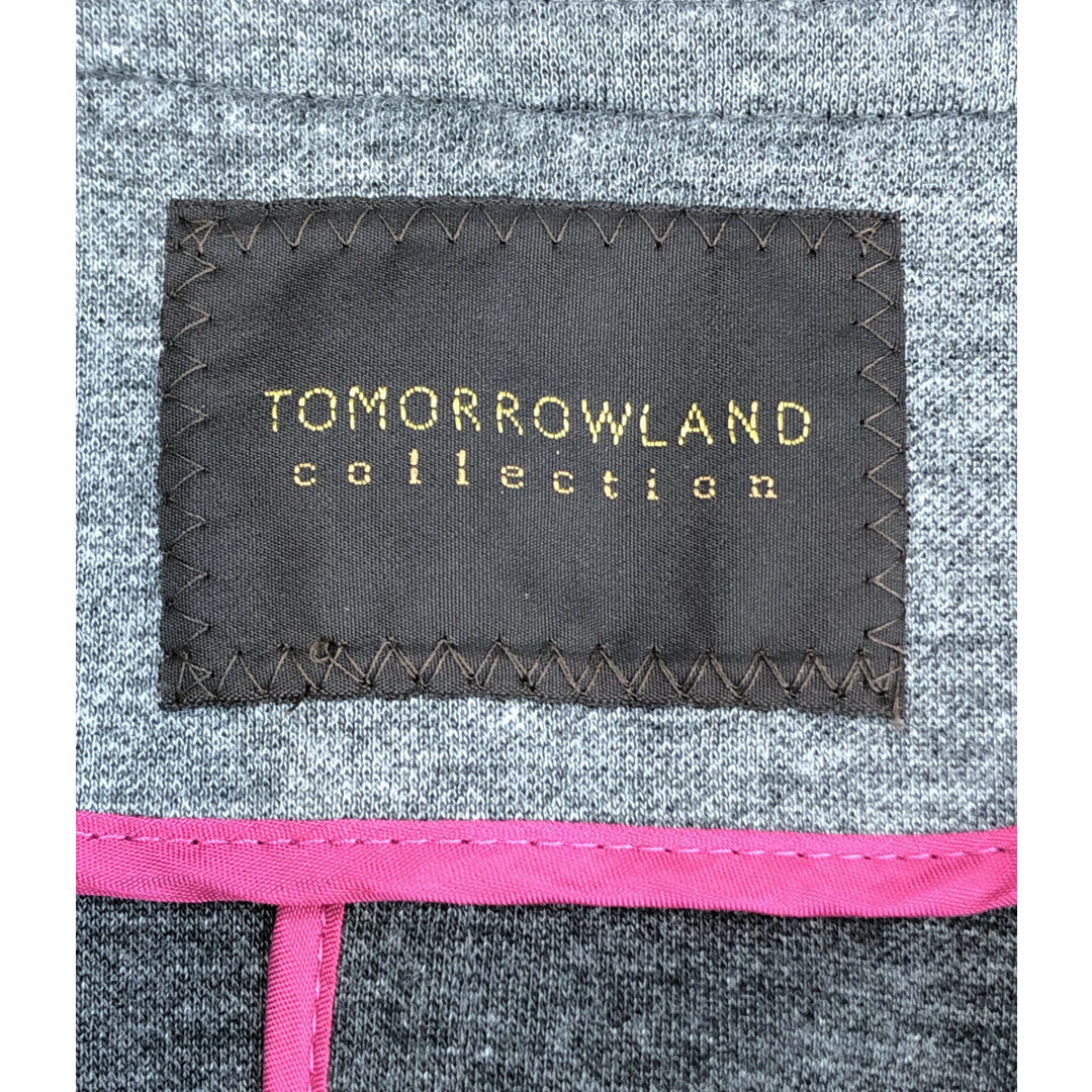 TOMORROWLAND(トゥモローランド)の美品 トゥモローランド ノーカラージャケット レディース 36 レディースのジャケット/アウター(ノーカラージャケット)の商品写真