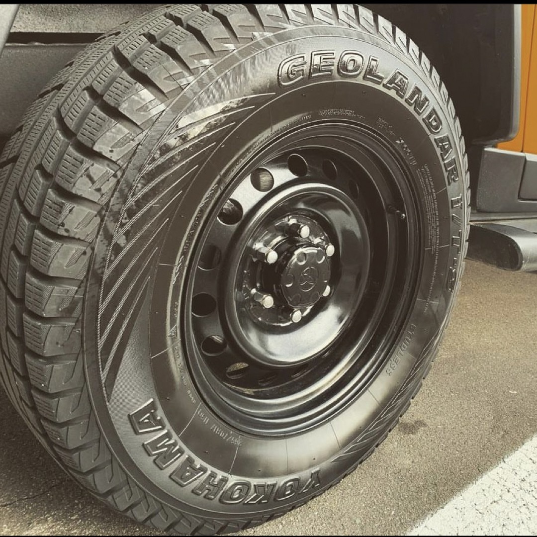 純正★fjクルーザー ホイール スタッドレスセット自動車