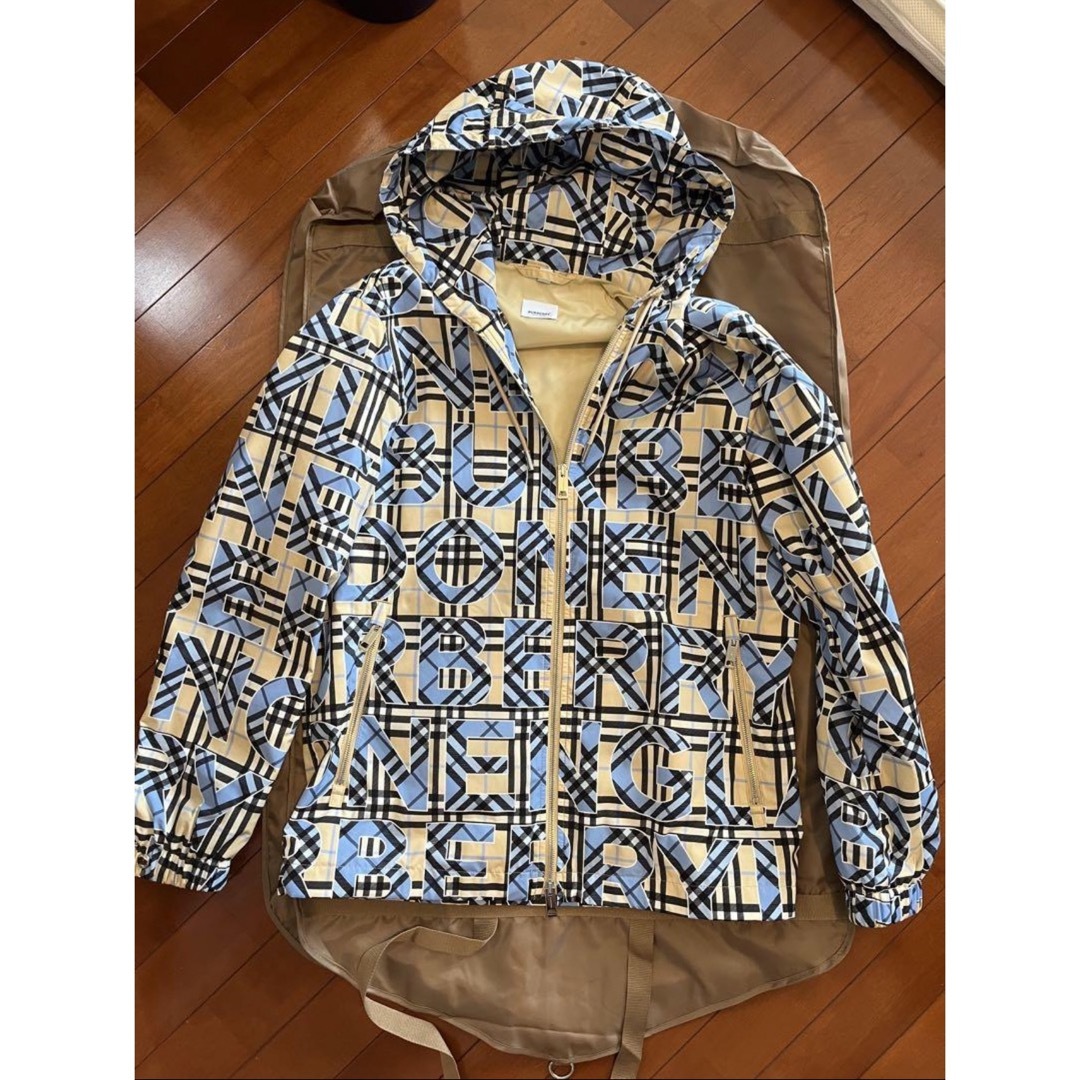 【新品同様】BURBERRY バーバリー モノグラム ナイロン ジャケット