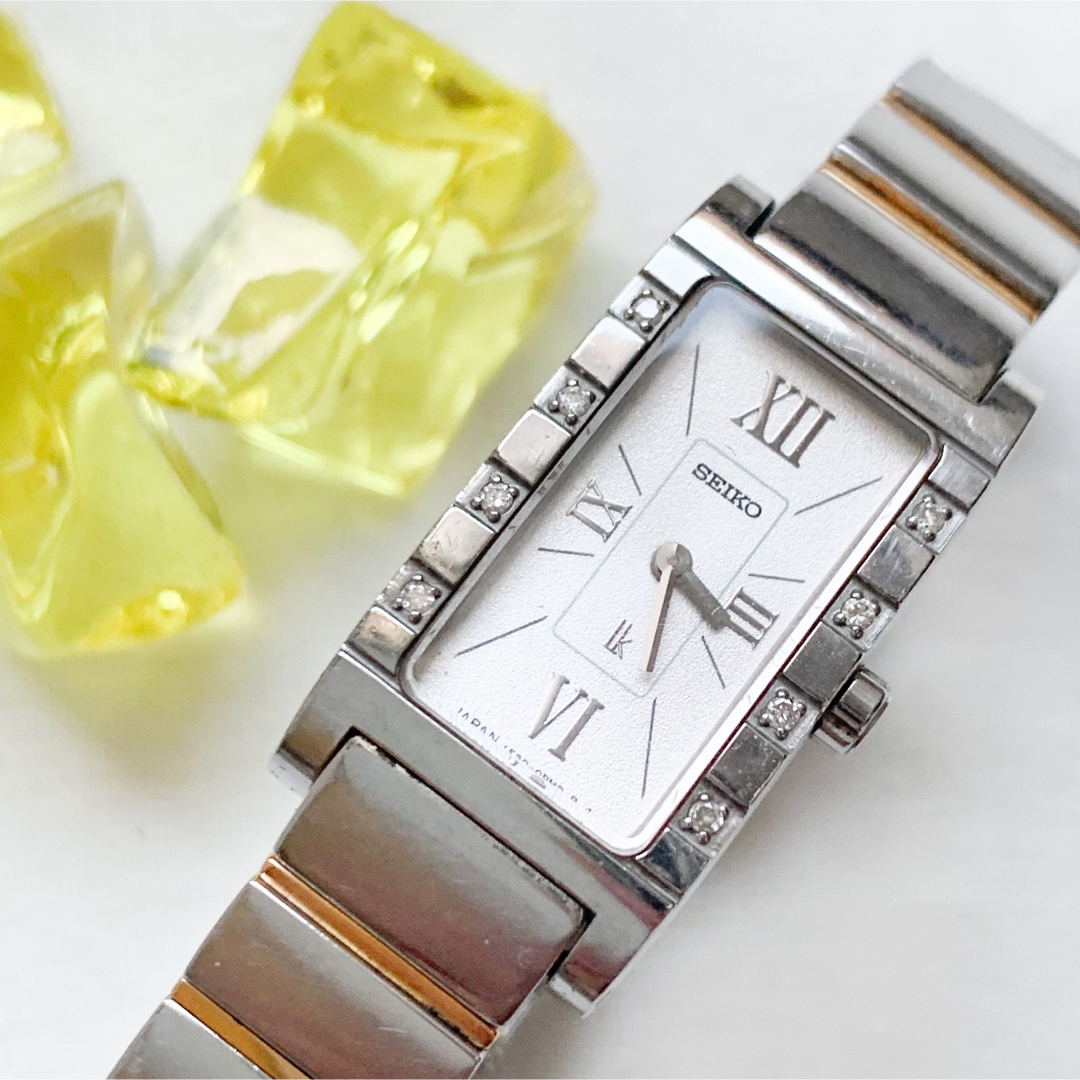 SEIKO(セイコー)の【稼働品】SEIKO ルキア　ダイヤ8P レディースウォッチ レディースのファッション小物(腕時計)の商品写真