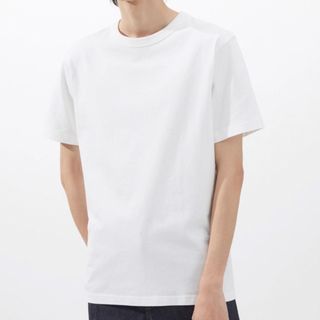 ユニクロ(UNIQLO)のUNIQLO U コットン クルーネック Tシャツ 半袖 メンズ ユニセックス(Tシャツ/カットソー(半袖/袖なし))