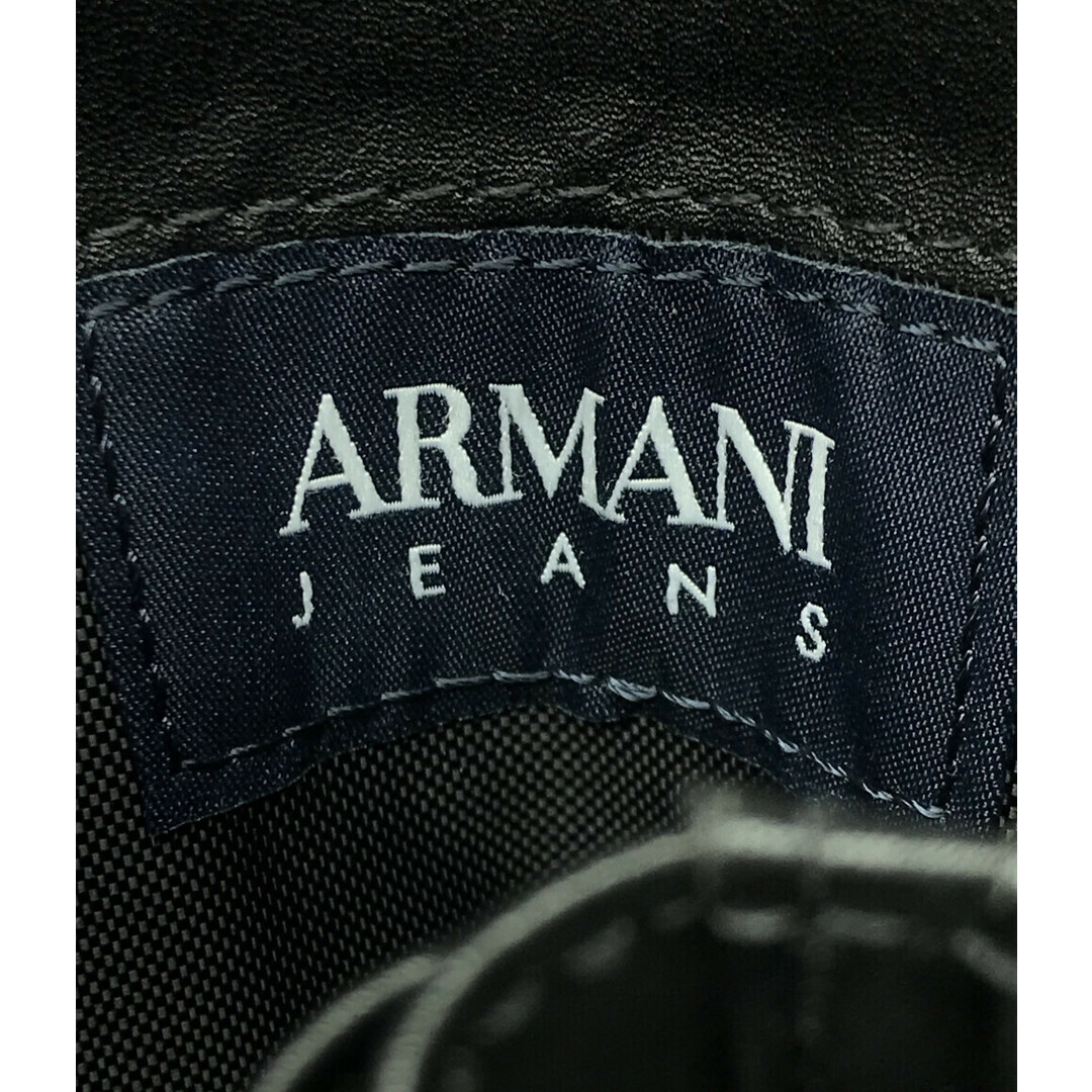ARMANI JEANS - 美品 アルマーニジーンズ 二つ折り財布 ロゴ柄 メンズ