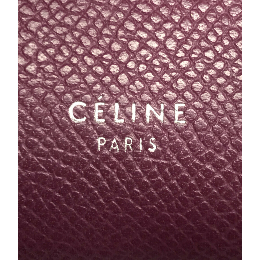 セリーヌ CELINE 二つ折り財布  ストラップウォレット  レディース