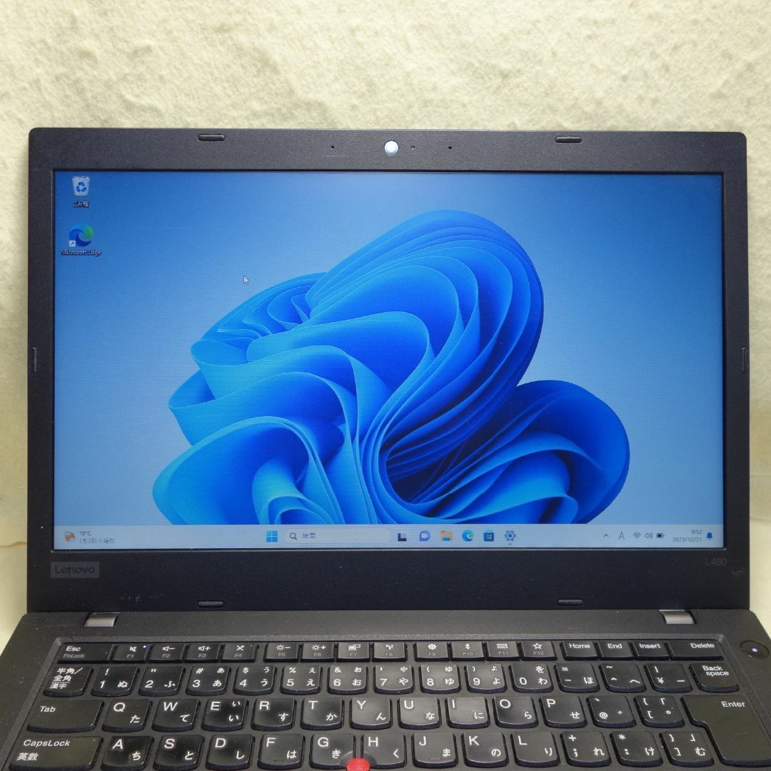 Lenovo - ThinkPad L480◇i5-8250U/SSD 256G/8G/電池長持ちの通販 by