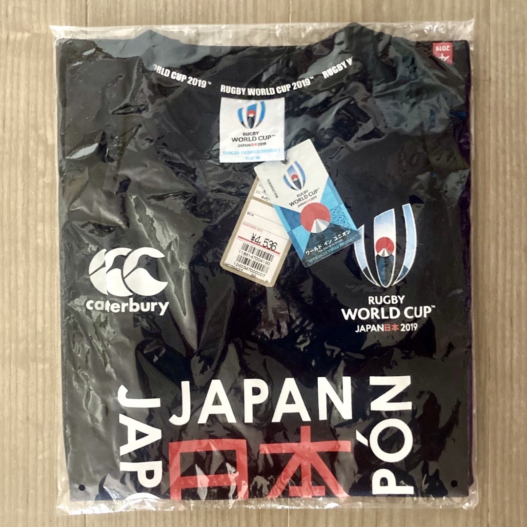 CANTERBURY(カンタベリー)の新品未開封★カンタベリーRWC2019日本大会Tシャツ★ ラグビーワールドカップ スポーツ/アウトドアのスポーツ/アウトドア その他(ラグビー)の商品写真