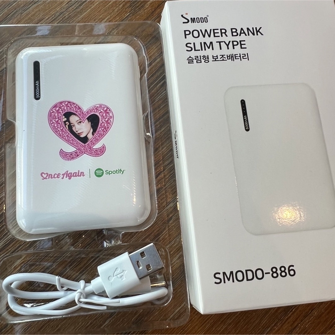 once fanmeeting 8周年　Mobile battery ダヒョン